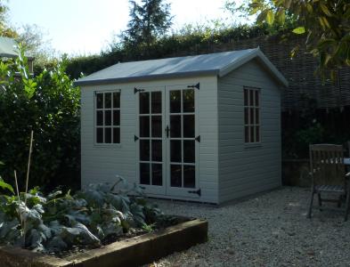 3.0m x 2.4m (10' x 8') Garden Room without verandah